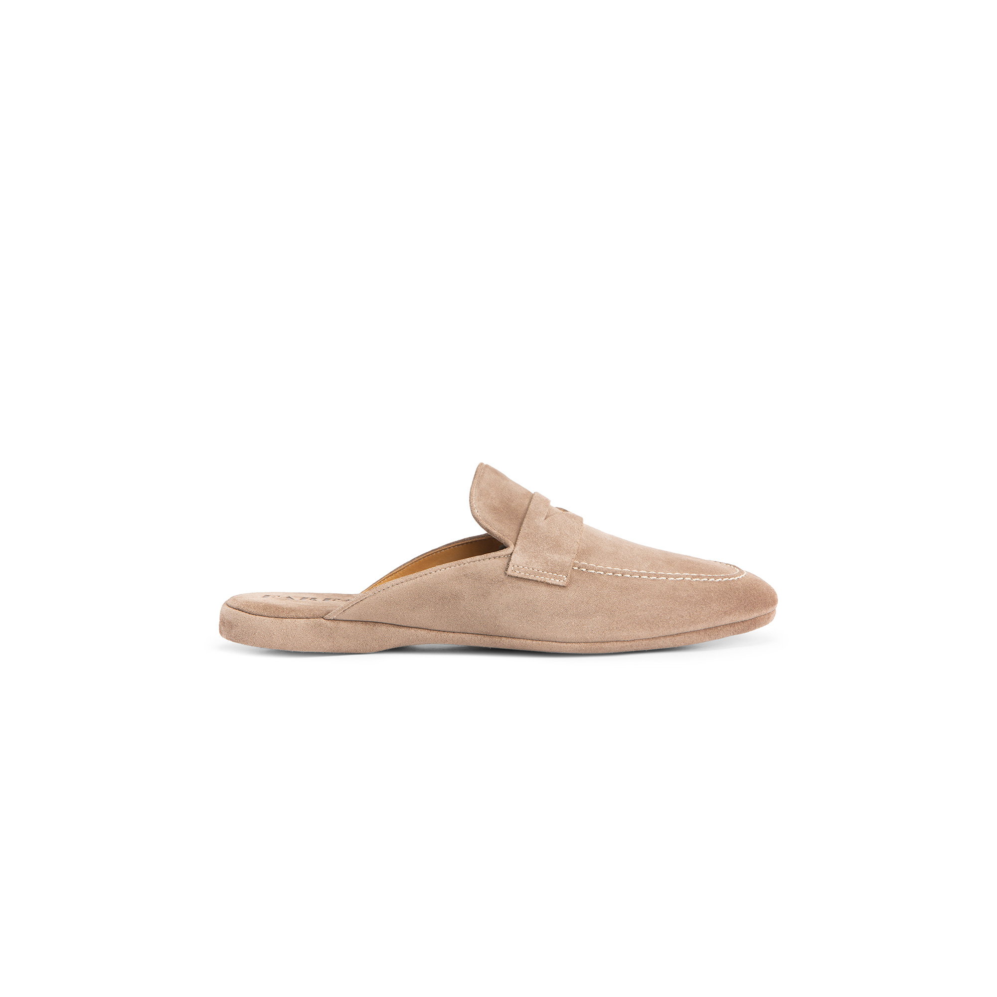 Classic indoor open shore velour slipper - Farfalla italian slippers