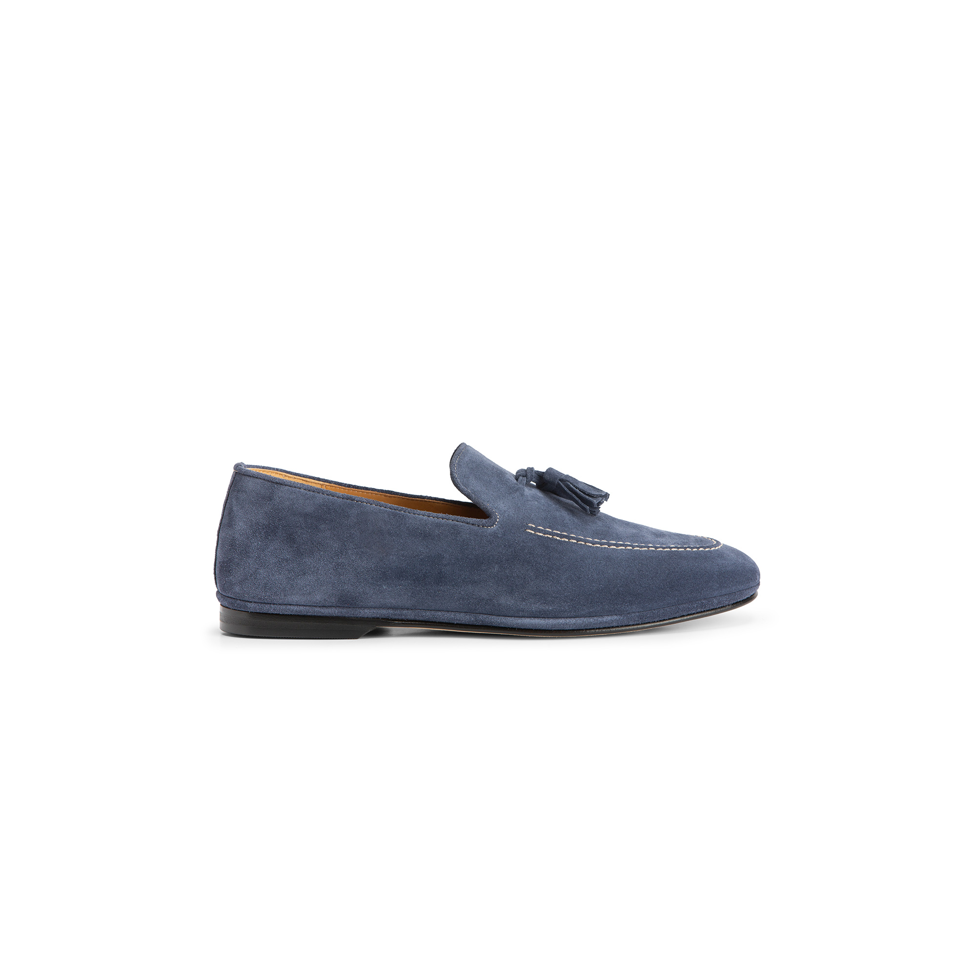 Outside closed jeans velour slipper - Farfalla italian slippers